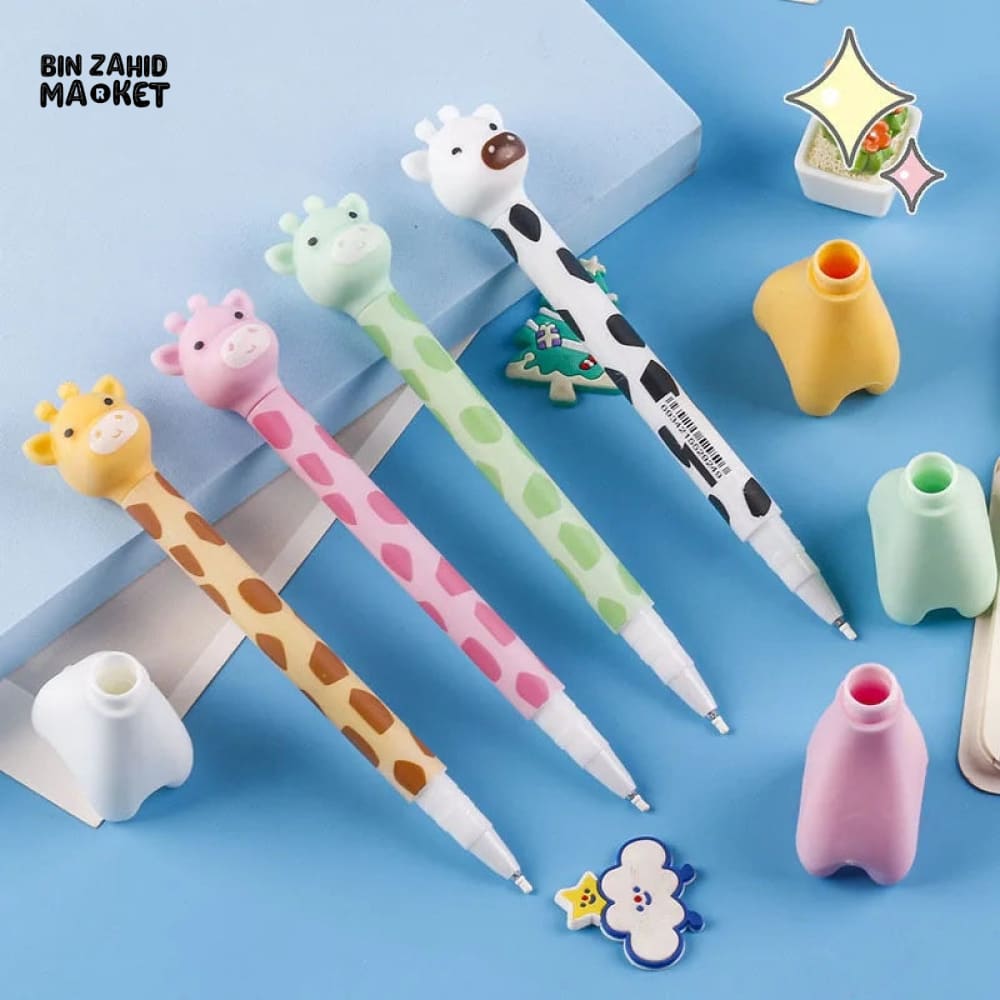 GIRAFFE SHAPED GEL PEN
