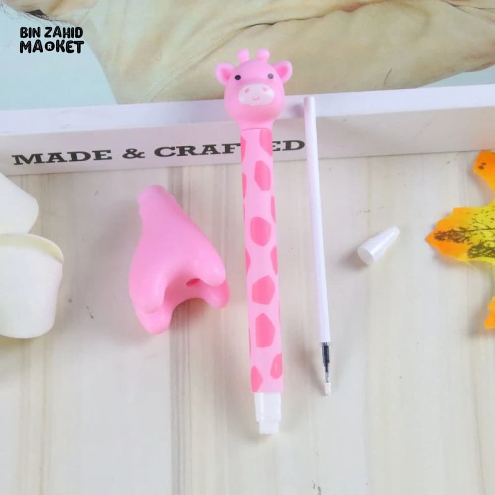 GIRAFFE SHAPED GEL PEN