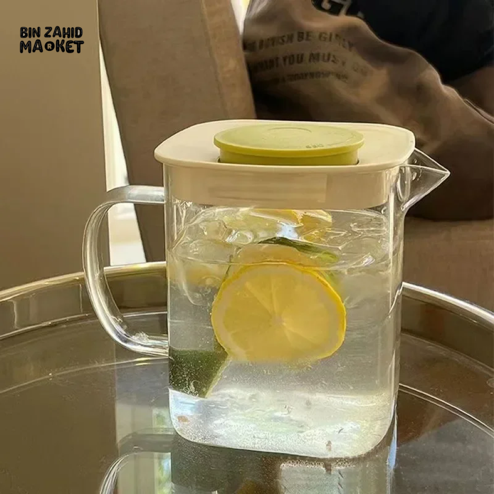 GLASS CUP FOR BREWING TEA – INTEGRATED TEA CUP WITH HANDLE TRANSPARENT TEA SEPARATION CUP