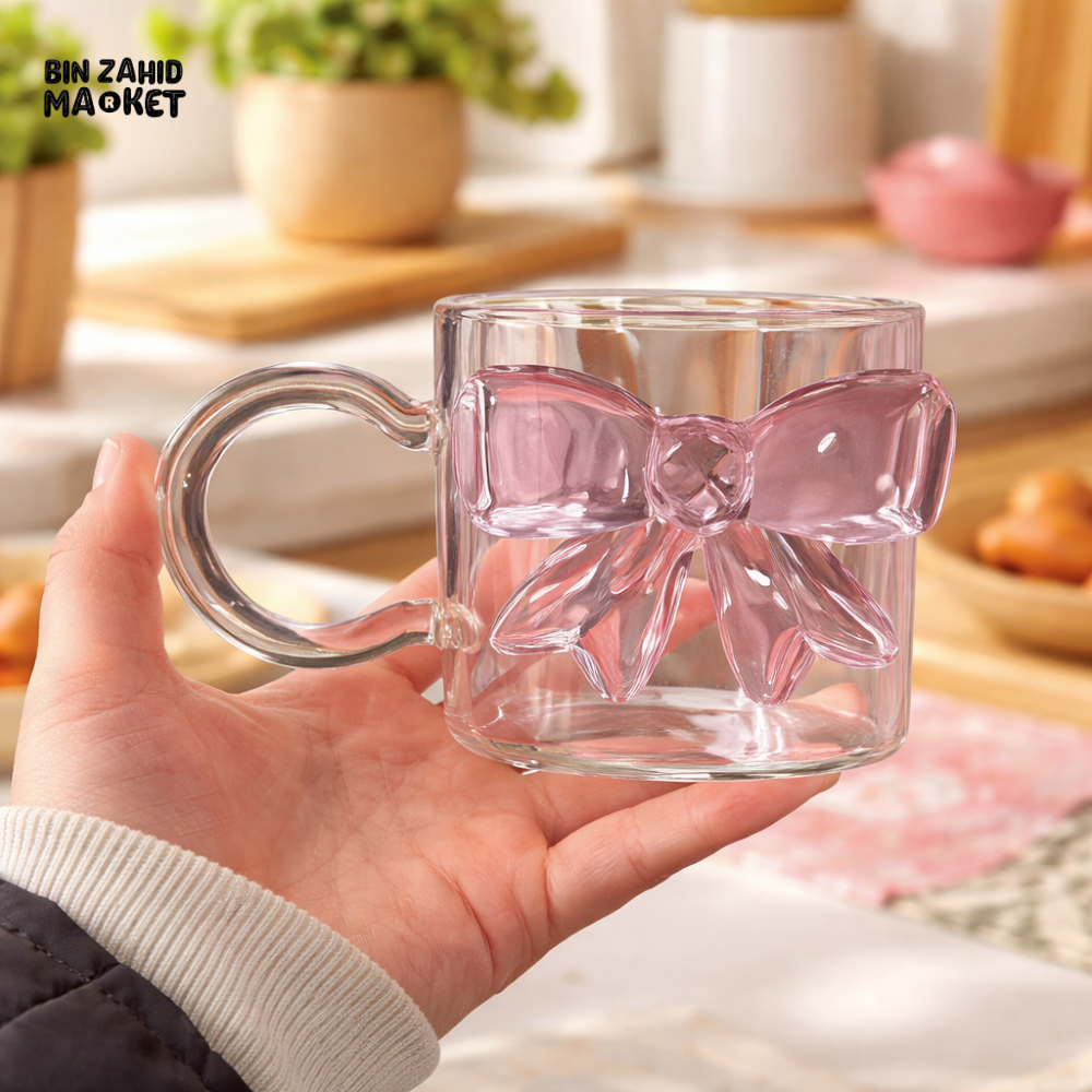 GLASSIUM BOW RIBBON GLASS GLASS 300ML - CLASSIC