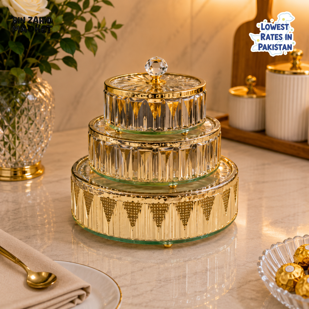 GOLDLUXA 3 PCS CANDY SET