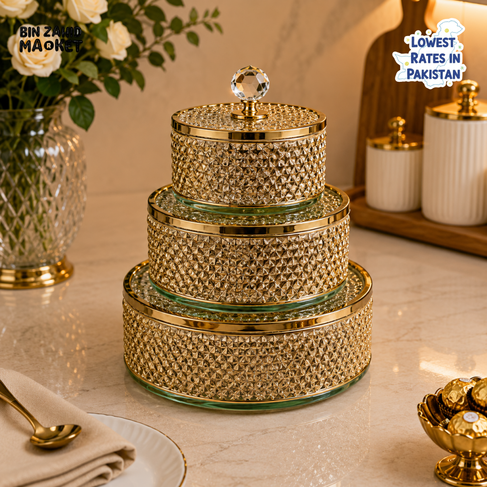 GOLDLUXA ROYAL DIAMOND 3 PCS CANDY SET