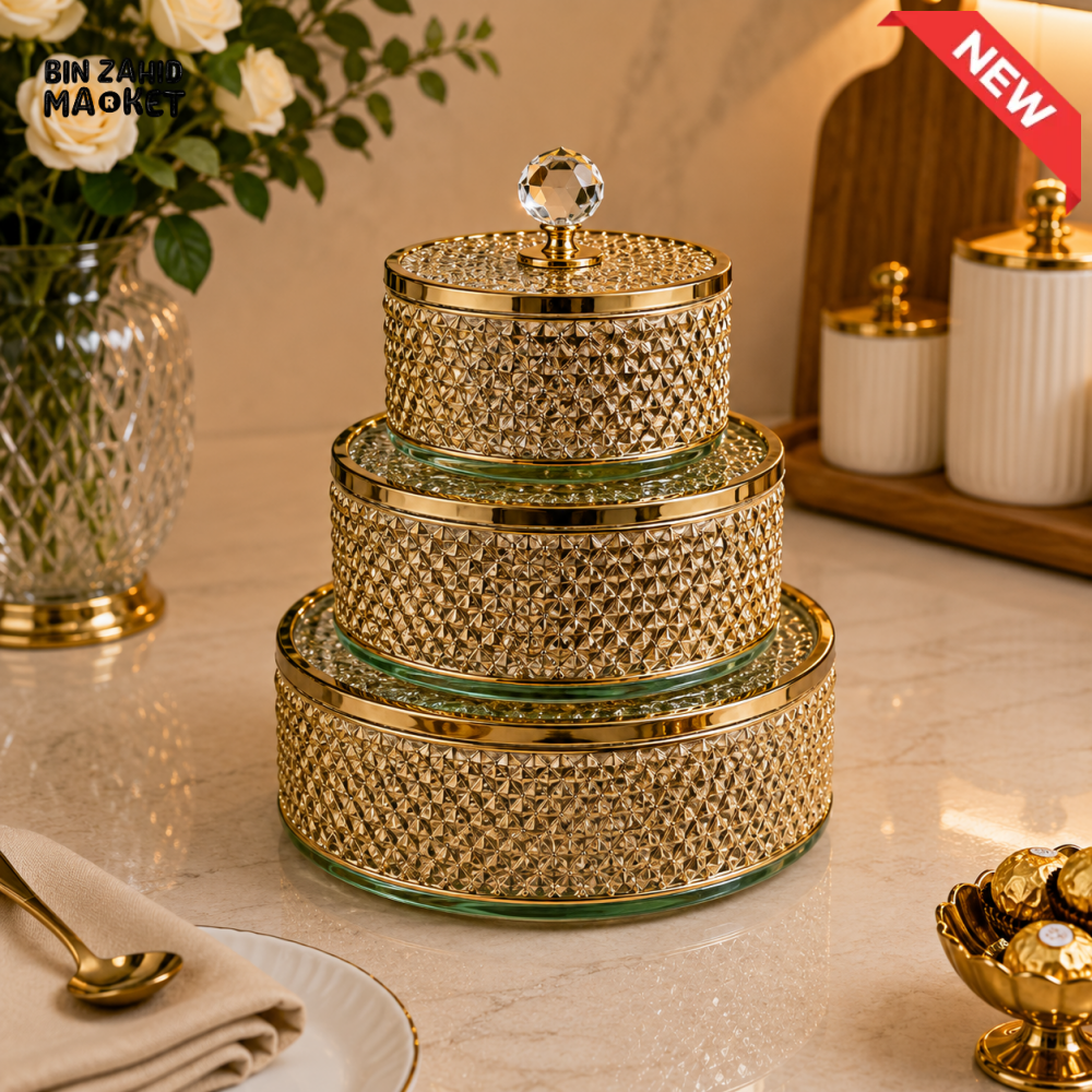 GOLDLUXA ROYAL DIAMOND 3 PCS CANDY SET