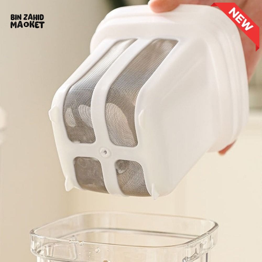 GREEK YOGURT MAKER & FILTER SIEVE WITH AIRTIGHT LOCK – WHEY SEPARATOR & CHEESE MOISTURE STRAINER KITCHEN TOOL