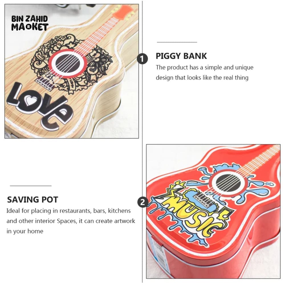 GUITAR MONEY SAVER BANK