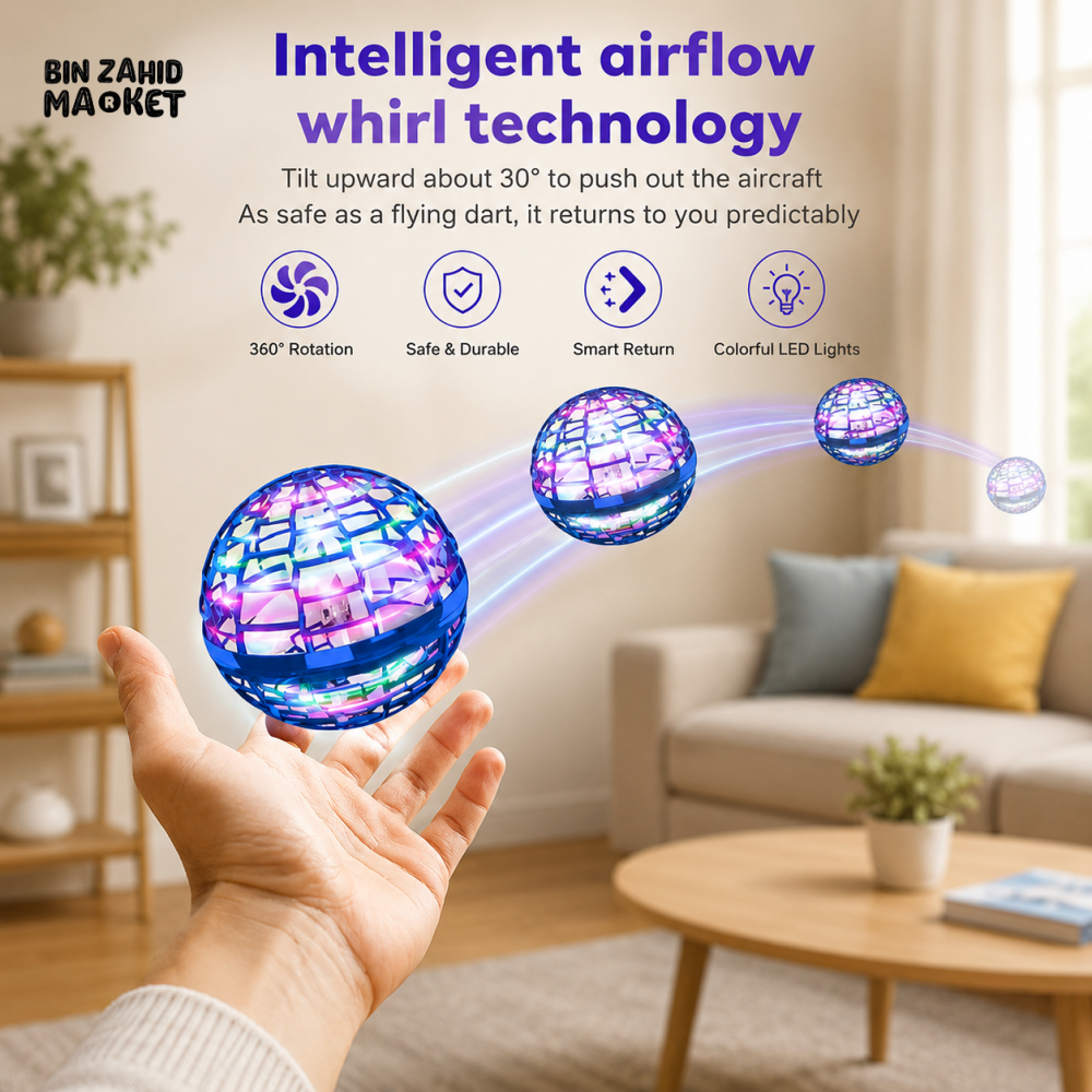 HAND CONTROL FLYING ORB TOY
