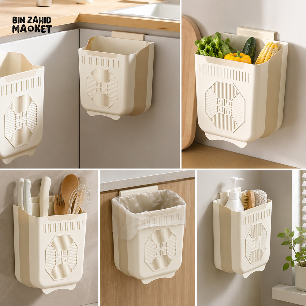 HANGING KITCHEN CABINET TRASH BIN