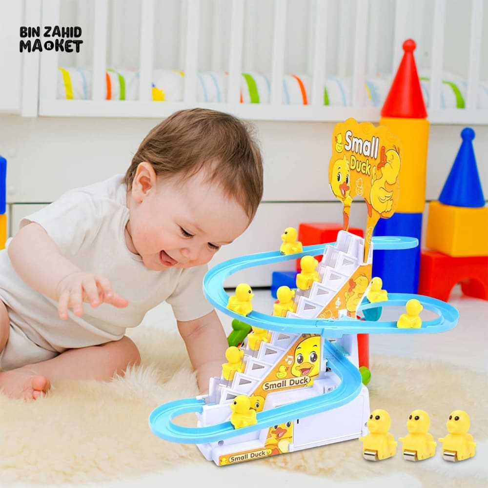 HAPPY DUCK SLIDE N CLIMBING TOY