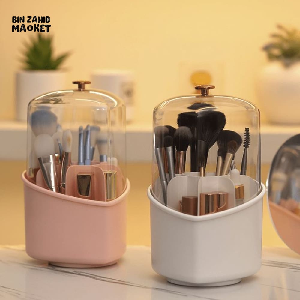 HEART SHAPE MAKEUP BRUSH ORGANIZER