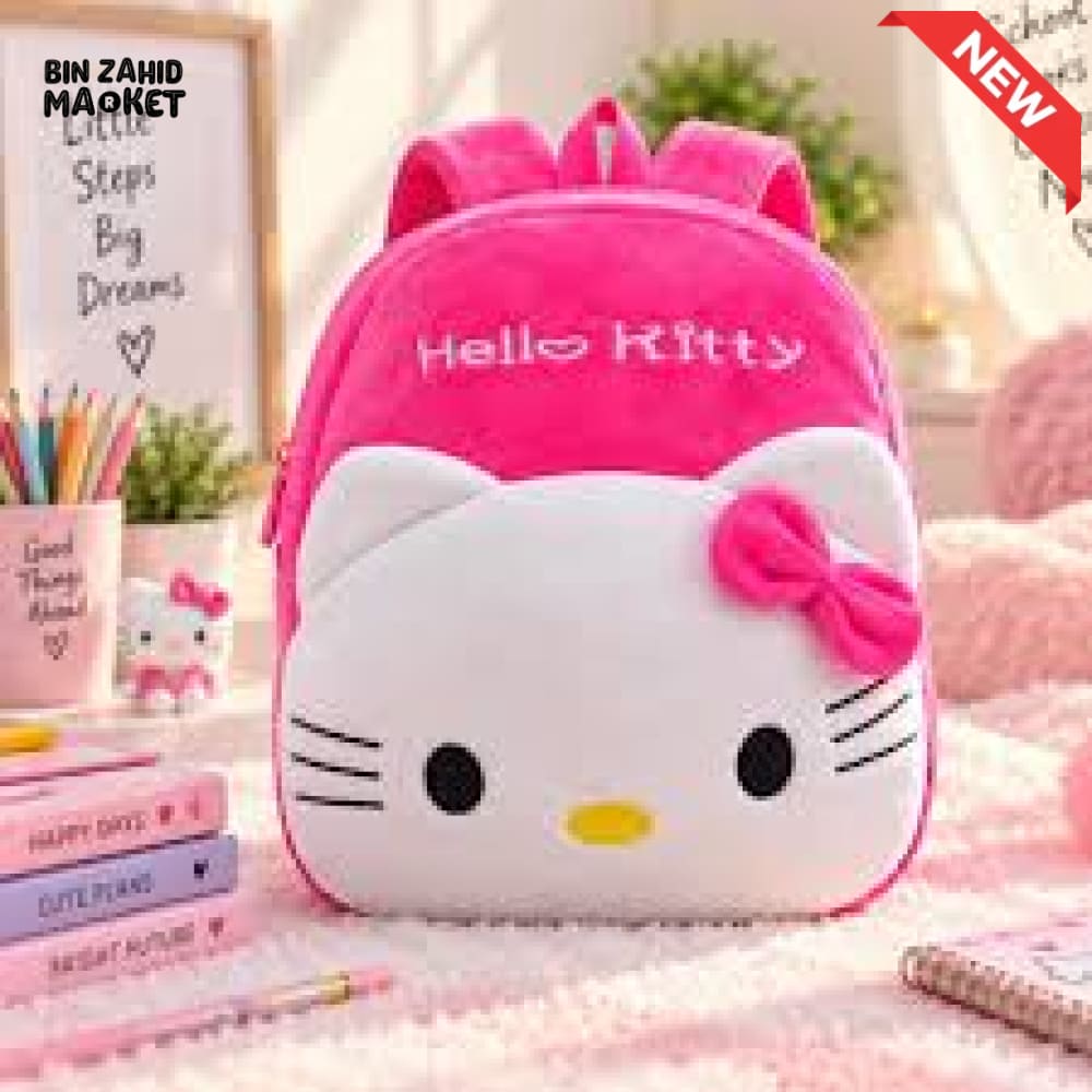 HELLO KITTY PINK CHARACTER DESIGN KIDS BACKPACK - Baby Accessories