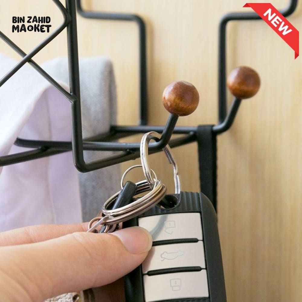 HELMET CAP & ACCESSORY WALL STAND – HEAVY-DUTY STORAGE HOOK ORGANIZER