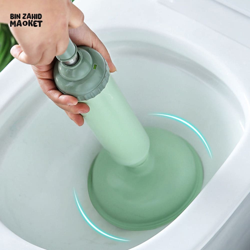 HIGH-PRESSURE SILICONE TOILET PLUNGER WITH VACUUM SUCTION CUP – POWERFUL PIPELINE UNBLOCKER FOR BATHROOM & TOILET