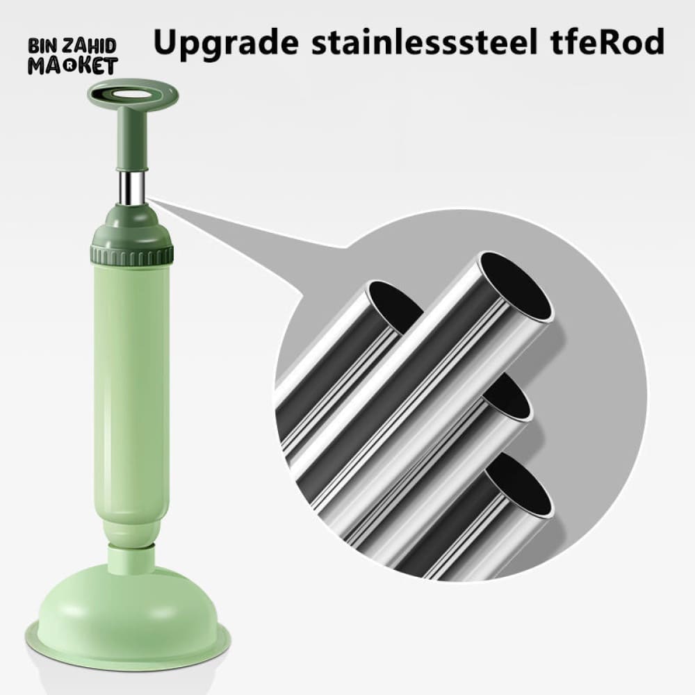 HIGH-PRESSURE SILICONE TOILET PLUNGER WITH VACUUM SUCTION CUP – POWERFUL PIPELINE UNBLOCKER FOR BATHROOM & TOILET