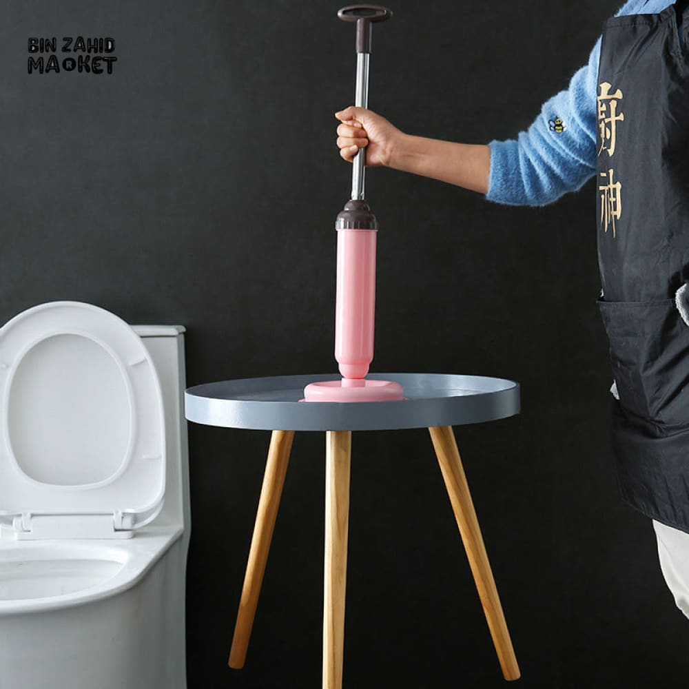 HIGH-PRESSURE SILICONE TOILET PLUNGER WITH VACUUM SUCTION CUP – POWERFUL PIPELINE UNBLOCKER FOR BATHROOM & TOILET