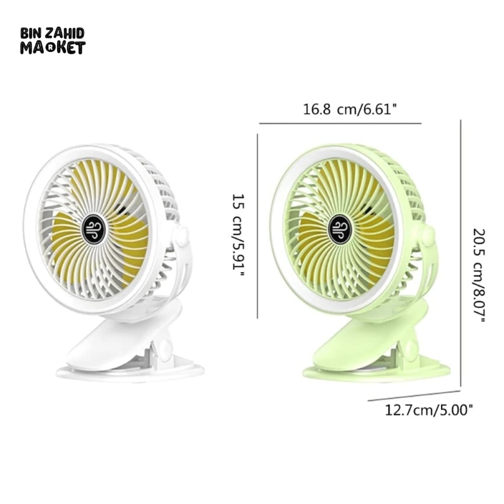 HIGH-SPEED FAN WITH LIGHT