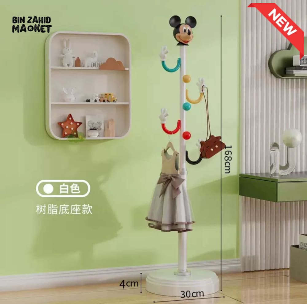 HOMDELUX MICKEY HANDS CLOTHES HANGING STAND