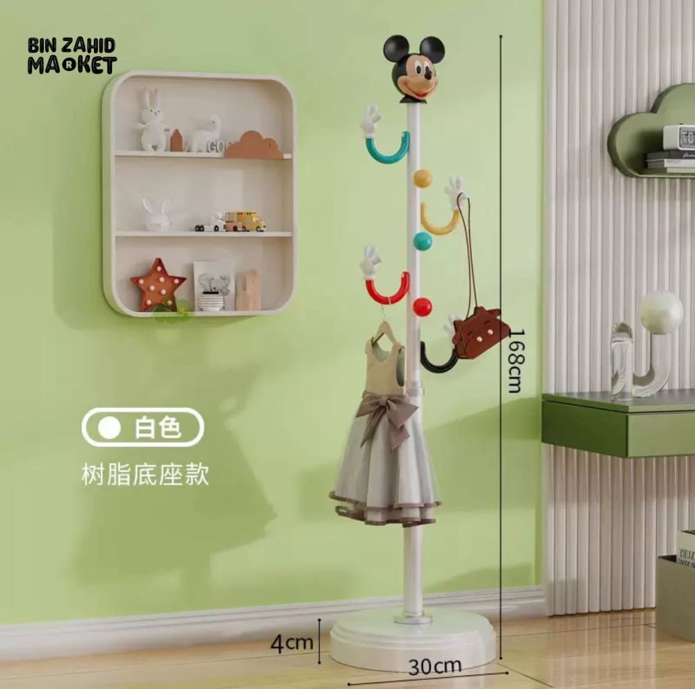 HOMDELUX MICKEY HANDS CLOTHES HANGING STAND