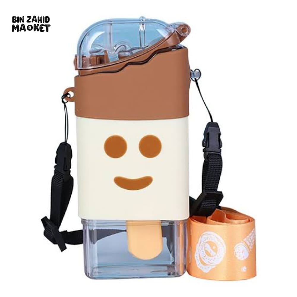 ICE CREAM STYLE WATER BOTTLE - CHOCO SPRINKLE DELIGHT