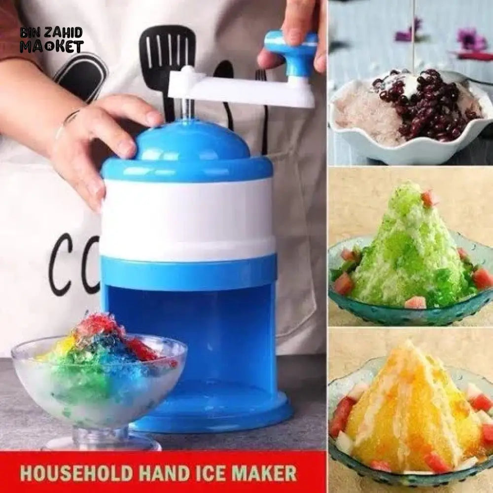 ICE CRUSHER & SLUSH MAKER - BLUE
