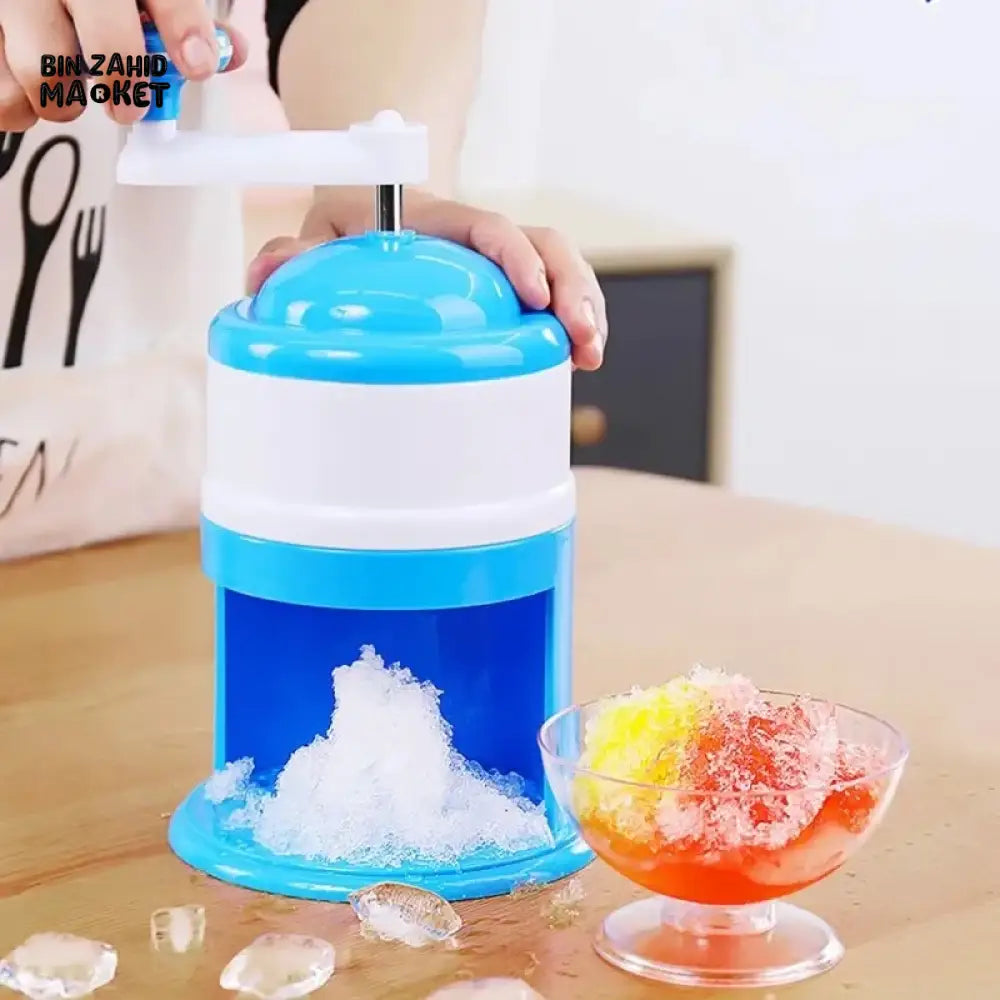 ICE CRUSHER & SLUSH MAKER - BLUE