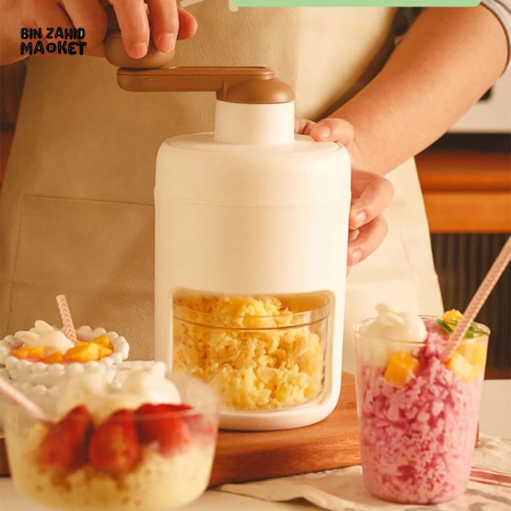 ICE CRUSHER & SLUSH MAKER - WHITE