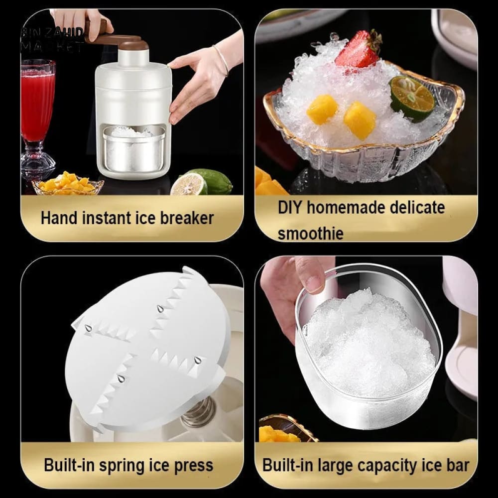 ICE CRUSHER & SLUSH MAKER - WHITE