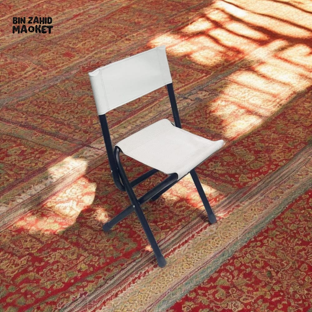 IDEAL TRAVEL CHAIR FOR NAMAZ & HAJJ UMRAH JOURNEYS