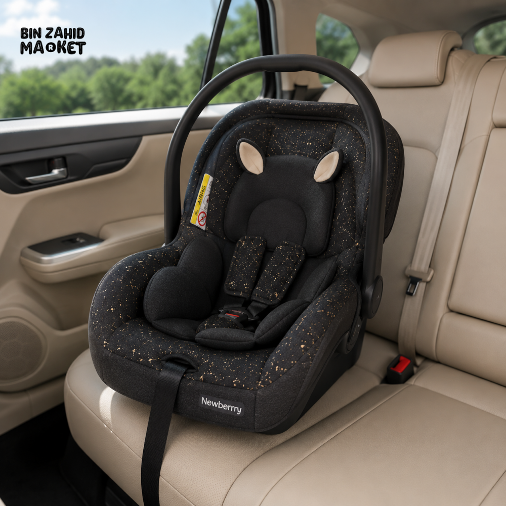 INFANTES BABY CARRIER CAR SEAT - BLACK