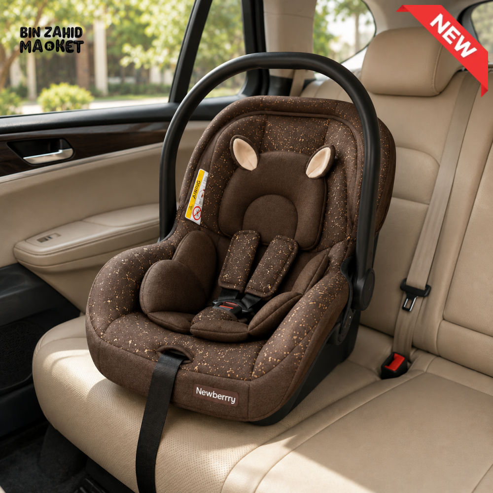INFANTES BABY CARRIER CAR SEAT - BROWN