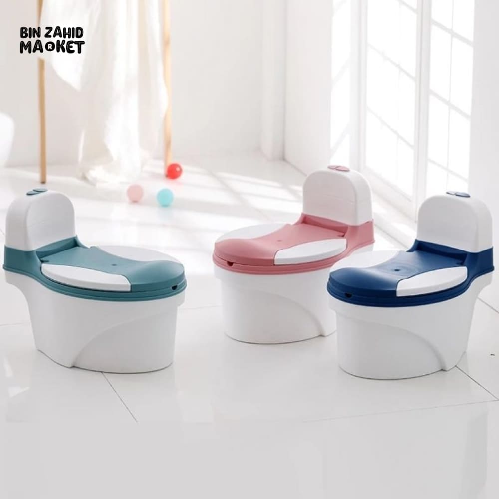 INFANTES BABY POTTY TRAINING COMMODE ERGONOMIC & CHILD-FRIENDLY DESIGN COMFORTABLE SAFE & EASY-TO-CLEAN TOILET SEAT FOR TODDLERS - PINK