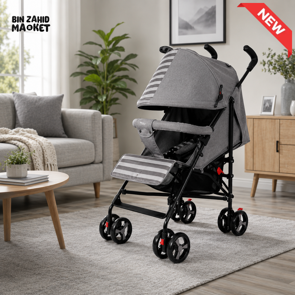 INFANTES COMPACT BABY STROLLER - GREY