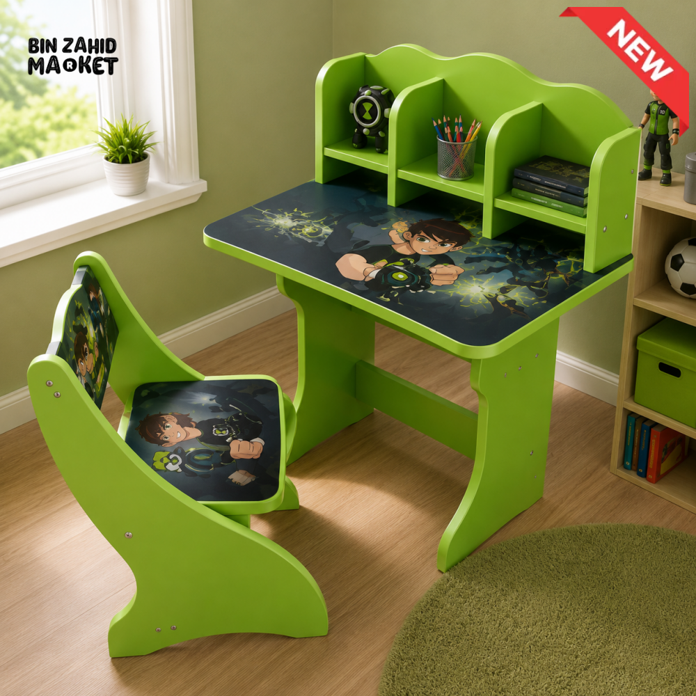 INFANTES KIDS TOY STORY STUDY DESK WITH CHAIR - BEN10
