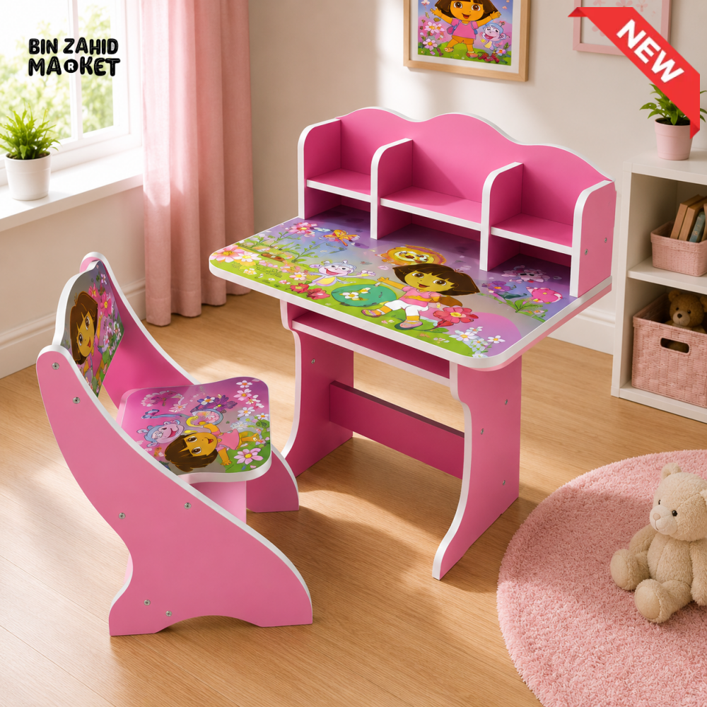 INFANTES KIDS TOY STORY STUDY DESK WITH CHAIR - DORA