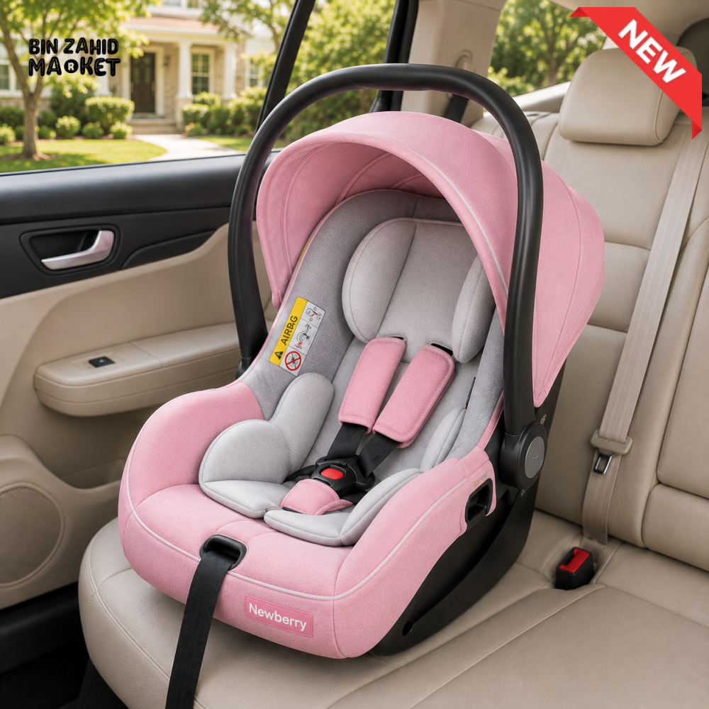 INFANTES SAFECRUISE TRAVEL CAR SEAT - PINK