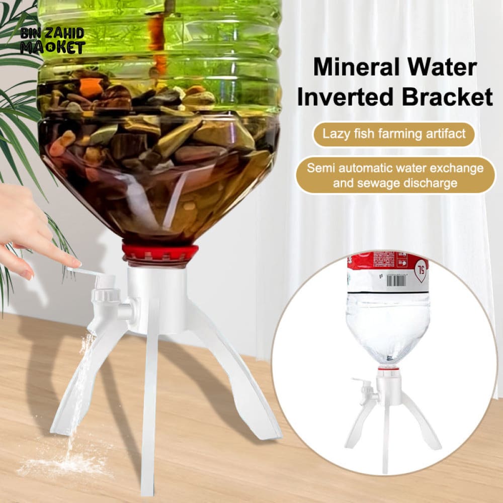 INVERTED WATER CONTAINER STAND – HANDS-FREE DISPENSER WITH TRIANGLE STABILITY BASE