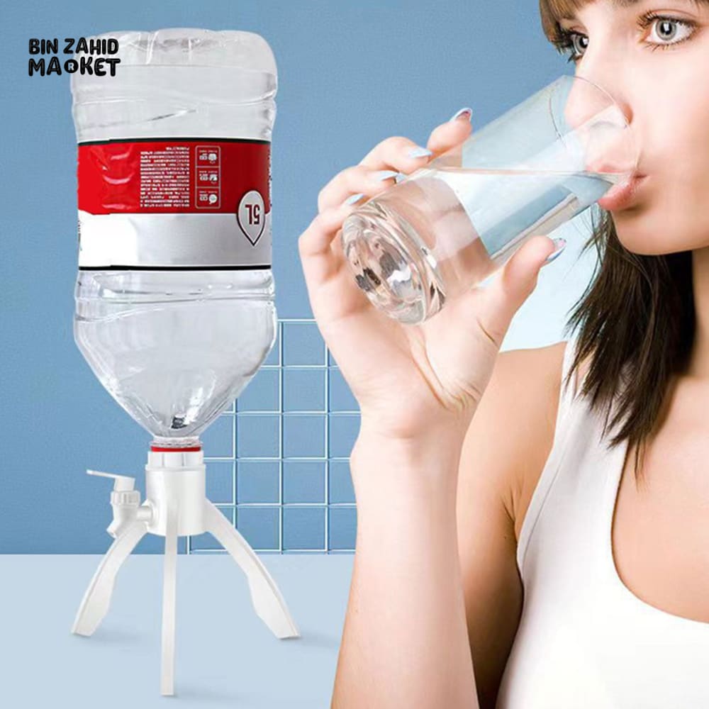 INVERTED WATER CONTAINER STAND – HANDS-FREE DISPENSER WITH TRIANGLE STABILITY BASE