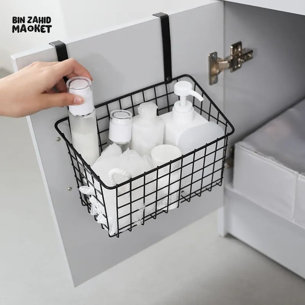 IRON STORAGE CUPBOARD BASKET