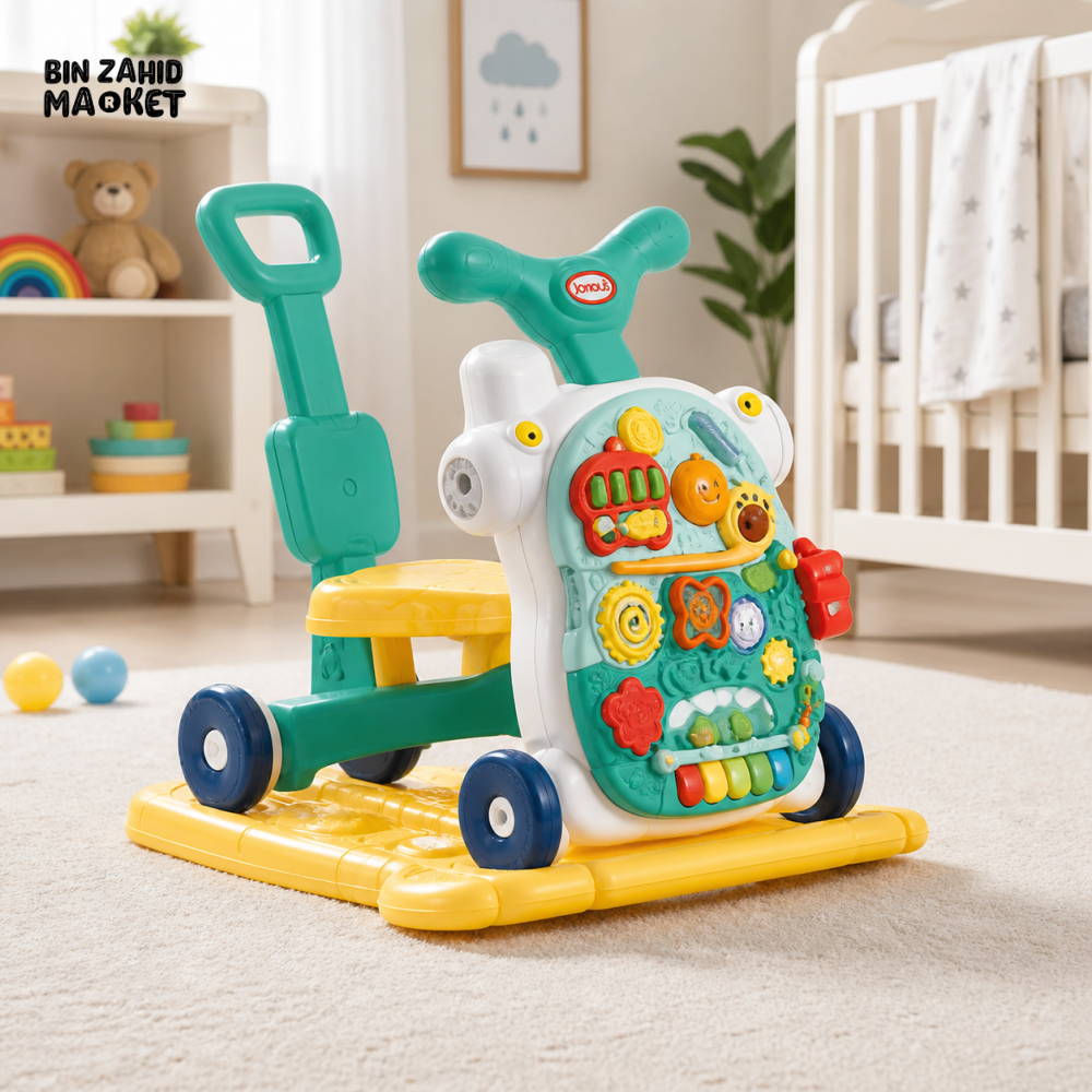 JOYOUS 5IN1 ACTIVITY WALKER - GREEN