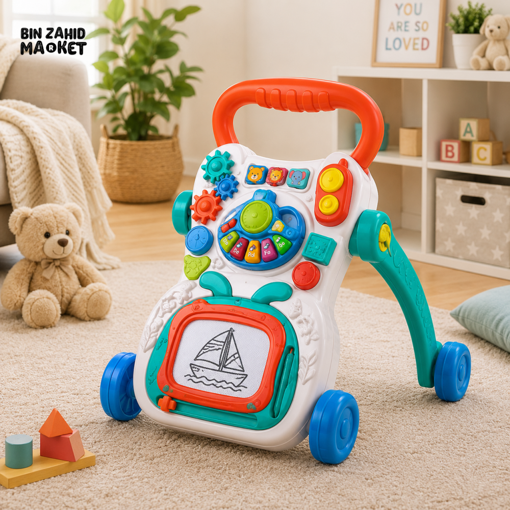 JOYOUS BABY LEARNING WALKER - GREEN