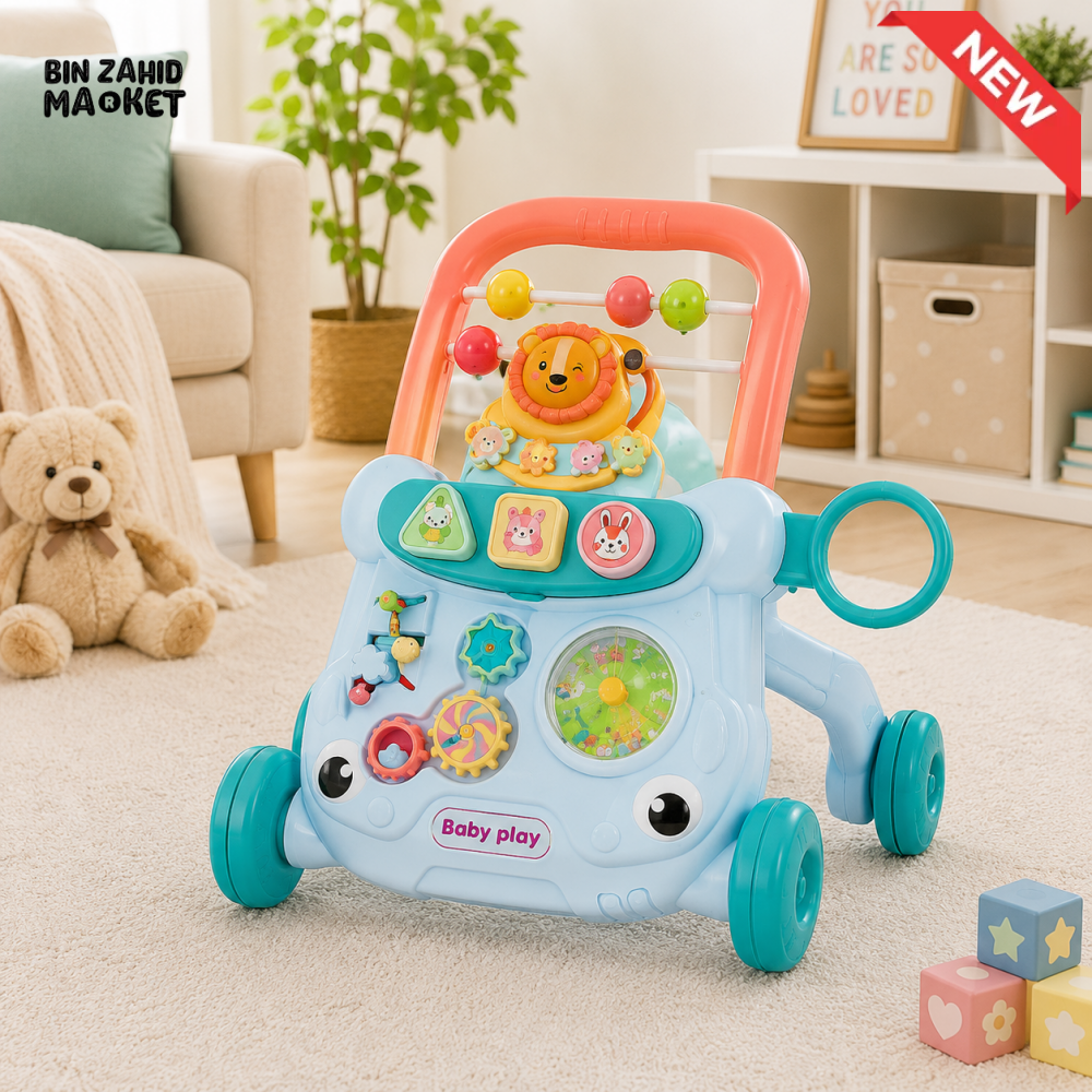 JOYOUS BABY PLAY WALKER - GREEN