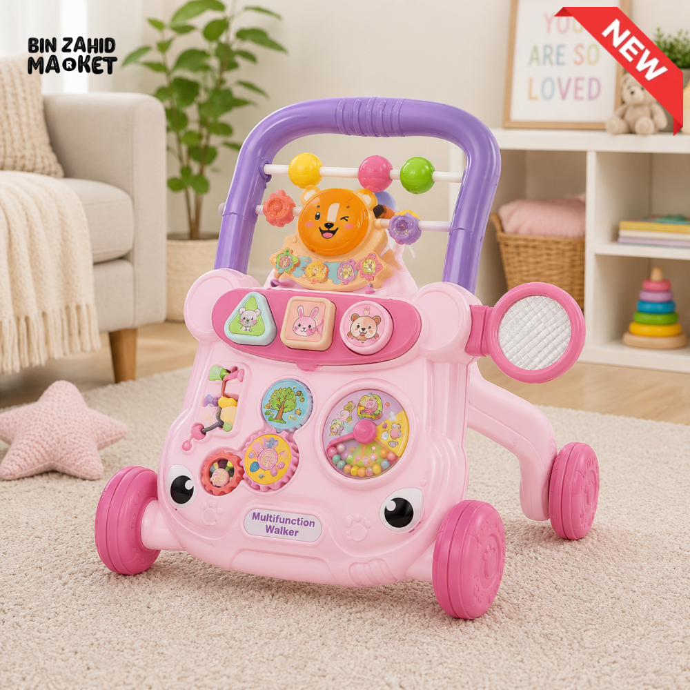 JOYOUS BABY PLAY WALKER - PINK
