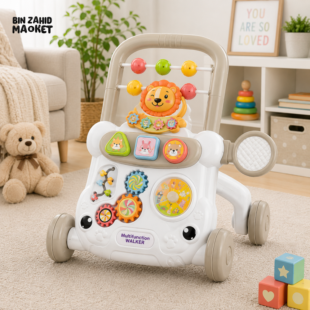 JOYOUS BABY PLAY WALKER - WHITE