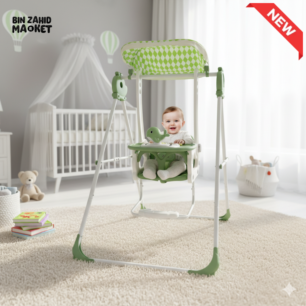 JOYOUS BABY SWING JY-664 - GREEN Swings