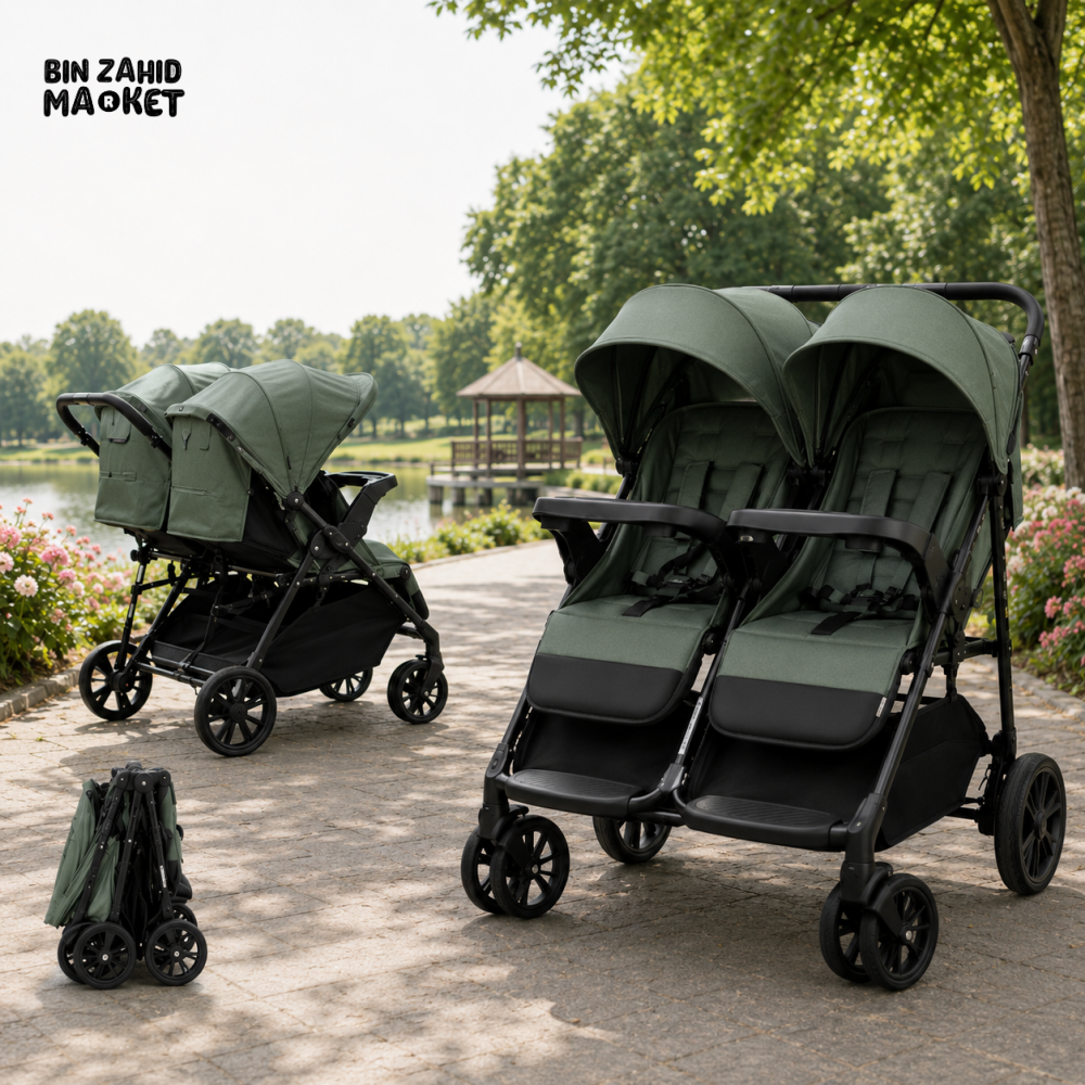 JOYOUS DUORIDE TWIN BABY STROLLER