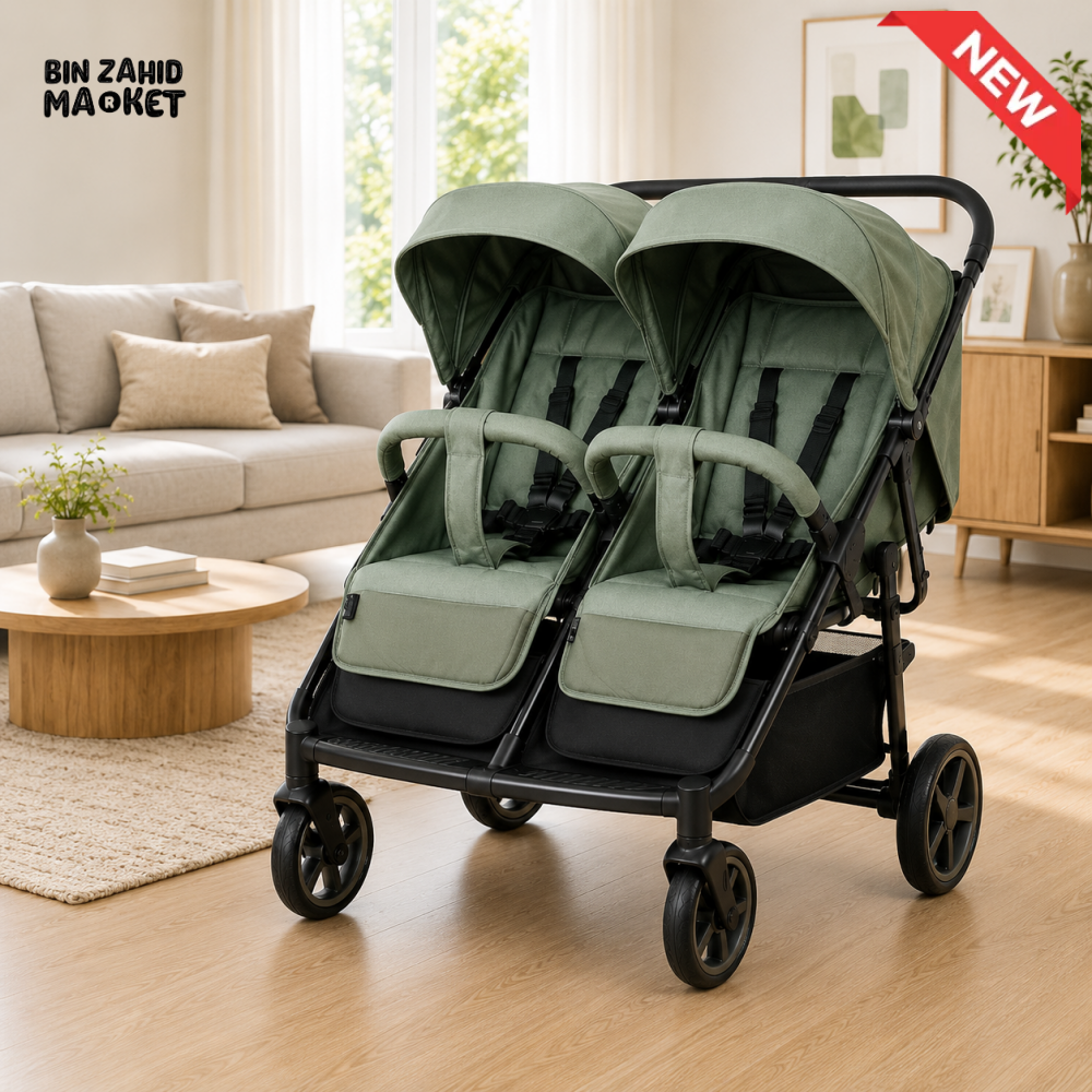 JOYOUS ELORIA BABY STROLLER - GREEN
