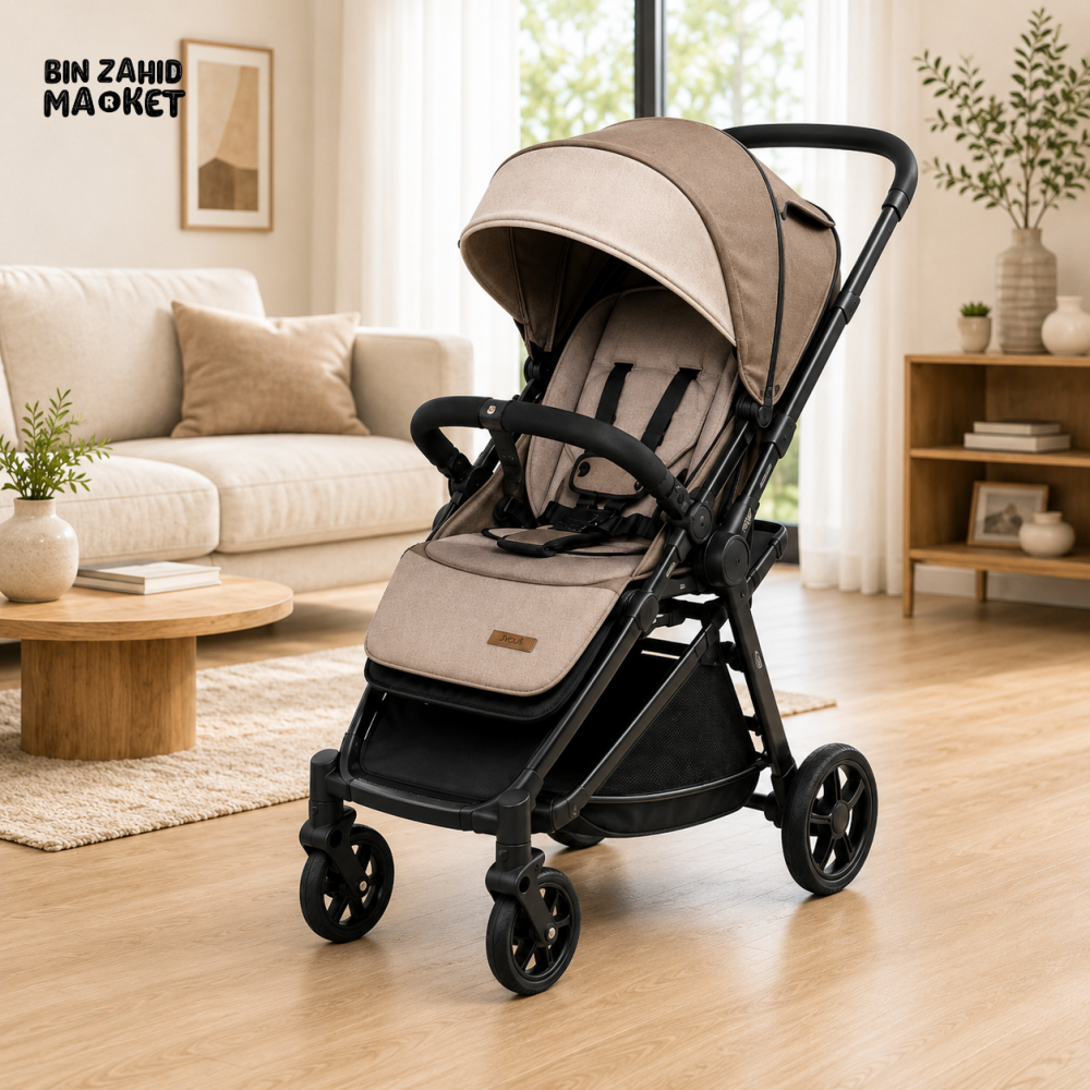 JOYOUS URBAN CRUISE BABY STROLLER - COFFEE
