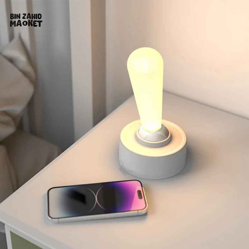 JOYSTICK LED DESK LAMP – USB CHARGING & AMBIENT NIGHT LIGHT