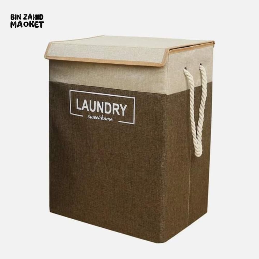 JUTE ROPE LAUNDRY BASKET