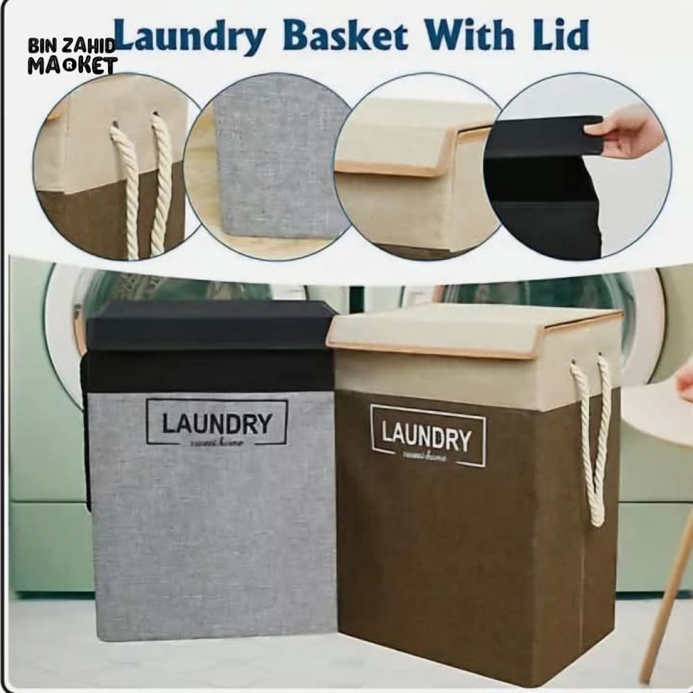JUTE ROPE LAUNDRY BASKET