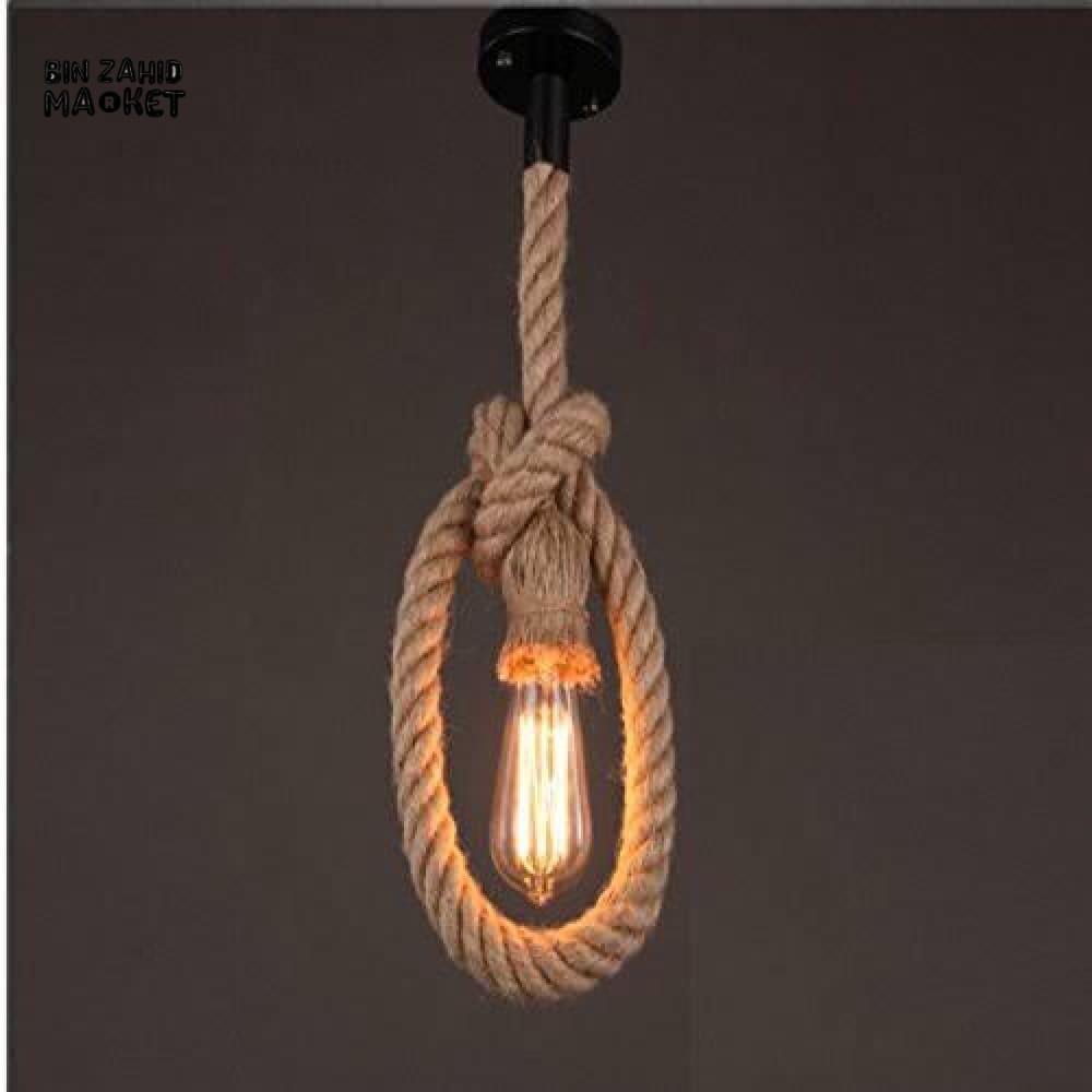JUTE ROPE STRING DECOR LIGHT